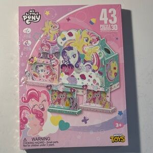 My Little Pony 3D Puzzle - 5 decoration sets (SEALED)